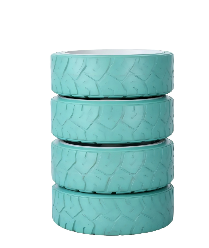 Factory Price 15x5 381x127 Solid Non Marking Tire for Scissor Lift Aerial Platform Bulk