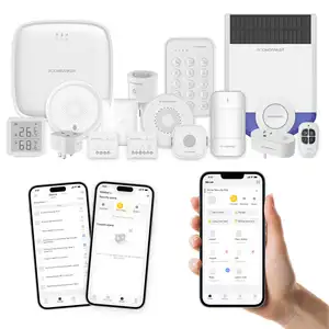 2024 nuevo Roombanker GPRS WIFI antirrobo sistema de alarma de seguridad para el hogar APP SMS llamada telefónica rápida con sistema de monitoreo de alarma DIY