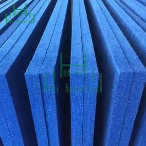 Звукопоглощающие декоративные фетровые настенные панели из полиэфирного волокна, акустическая панель из полиэфирного волокна