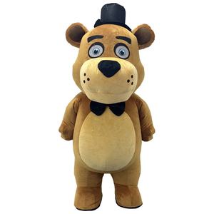 Nuovo Costume da Mascotte Gonfiabile Personalizzato <span class=keywords><strong>Freddy</strong></span> Bear, Cane Marrone in Peluche, Fursuit Colorato per Cosplay Anime per Adulti - Product Image 4