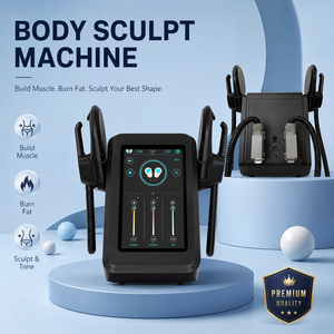 Système de massage corporel électrique commercial avec deux poignées et grand écran tactile pour salle de sport, studio et relaxation personnelle - Product Image 4