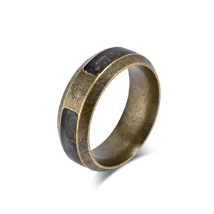 Anillo de Acero Inoxidable con Runas Vikingas Nórdicas Únicas <span class=keywords><strong>para</strong></span> Hombre, Anillo Clásico de Boda y Compromiso con Incrustaciones <span class=keywords><strong>para</strong></span> Fiestas y Aniversarios - Product Image 3
