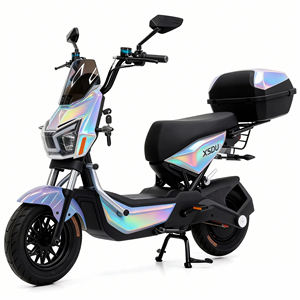 Motocicleta Deportiva Ligera con Motor sin Escobillas, Batería de Litio de 48v, 1500w, Alcance de 50km, Frenos de Disco Hidráulicos, Modelo NS-026 - Product Image 4