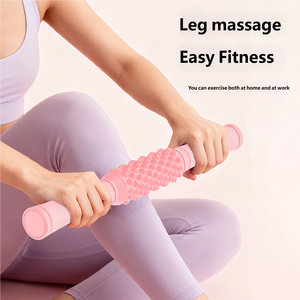 Tongkat Pijat Torsi Berkualitas Tinggi dengan Roda Berputar untuk Relaksasi Otot, Latihan Pergelangan Tangan, dan Terapi Fisik - Product Image 1