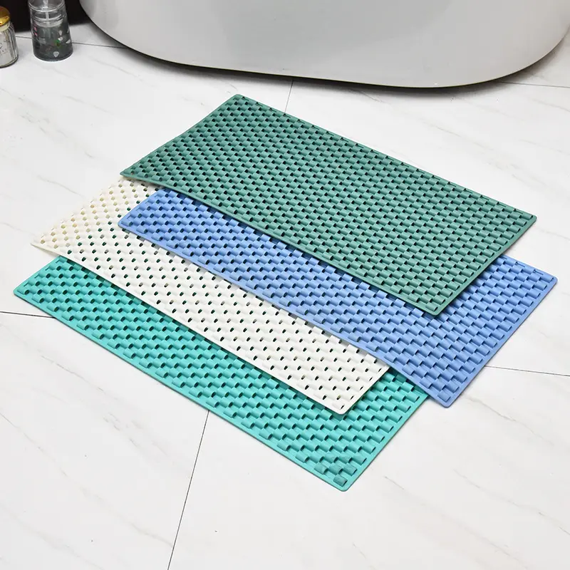 2024 Новый ПВХ квадратной формы ванна коврик для ванной душевая комната