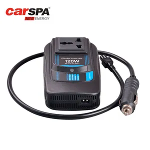 120W modificato onda sinusoidale Smart Car DC AC Power Inverter inverter per auto mini inverter produttore professionale di alta qualità personalizzata