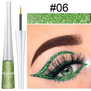 16 colores de sombra de ojos, delineador de ojos, herramientas de maquillaje líquido para uso diario de maquillaje para mujer - Product Image 6