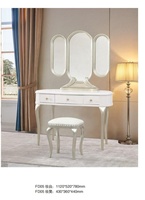 Ensemble de lit double complet de luxe léger américain en bois de hêtre avec finition cuir, mobilier de maison, appartement, style français, hôtel, extensible