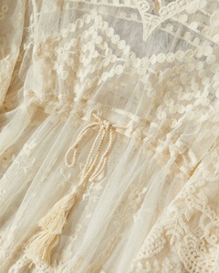 Copricostume da Spiaggia in Pizzo Bohémien Ricamato, Sexy e Traspirante, per Donne, Ideale per le Vacanze Estive - Product Image 5