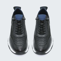 LANCI Baskets Fabricants pour chaussures personnalisées avec logo OEM Baskets de luxe pour hommes avec motifs en cuir véritable