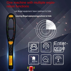 เครื่องตรวจจับสัญญาณ HK809 HK007 <span class=keywords><strong>Raksa</strong></span> 021 แบบมือถือ ติดตามตำแหน่ง GPS ตรวจจับสัญญาณกล้องซ่อนแบบมีสายและไร้สาย - Product Image 5