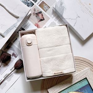 أطقم هدايا للنساء كوب قارورة عازلة هدية شركة مجموعة مظلة ترويجية فراغ أكواب هدية تذكارية منشفة مذكرات الأعمال تذكارية - Product Image 6