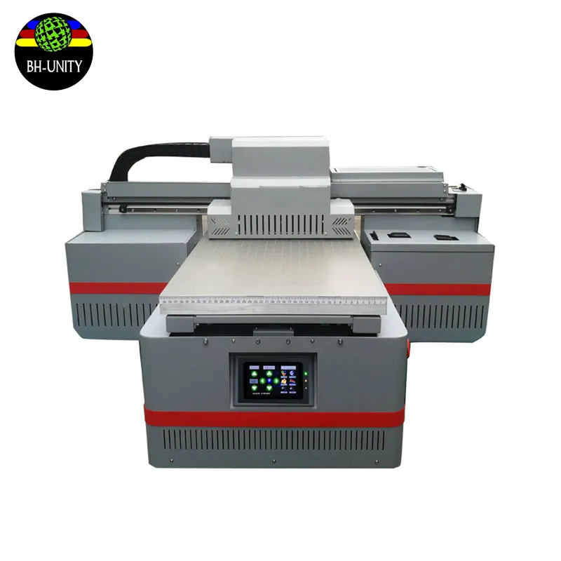 Printer Pipih Uv Kecil 4060 Ukuran A2 Kecepatan Tinggi untuk Mesin Cetak Casing Ponsel Keramik Logam Kayu Kaca dengan Tx800 Printhead