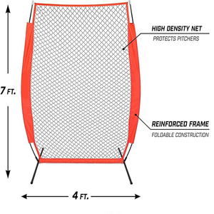 Pantallas de lanzamiento de béisbol y softball-Pantalla <span class=keywords><strong>L</strong></span> o Pantalla I-Red DE PROTECCIÓN DE hervidor - Product Image 2