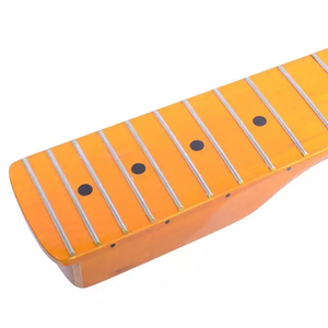 22 Fret zurdo DIY ST TL TE cuello de guitarra eléctrica inversa Maple Wood Vintage Tint Acabado cuello de guitarra para zurdos - Product Image 5