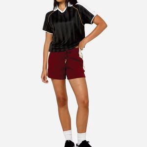 Camiseta de Fútbol Retro Personalizada para Mujer, Estilo Vintage, Versión para Fans del Club, Sublimada, con Malla - Product Image 3
