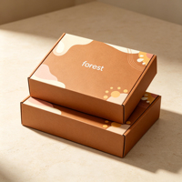Forest Packing <strong>Best</strong> <strong>Selling</strong> Custom Oblong <strong>Paper</strong> Packaging Box with Handle
