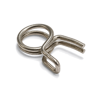 Collier de serrage à ressort double fil en acier inoxydable métrique pour usage industriel lourd