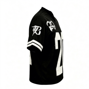 Maillot de football personnalisé style hip-hop tendance pour adultes/jeunes - Product Image 2