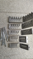 Moule de pêche OEM personnalisé en usine pour plaques de fer bioniques, moules de jigging au laser, moules de leurres de pêche en eau salée, moules de pendentifs de pêche en plomb, gabarit de moule