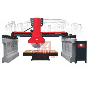 Xây dựng đá cẩm thạch chế biến đá hồng ngoại <span class=keywords><strong>CNC</strong></span> cầu dày vật liệu máy cắt cho đá granit lề đường đá stele điêu khắc - Product Image 1