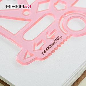Regla flexible multiforma AiHao 7519 de plástico de 30 cm, plantilla de dibujo para diseño artístico - Product Image 4