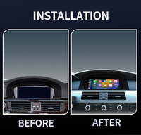 Autoradio tactile WIFI avec écran CarPlay, Android Auto, Carplay sans fil, moniteur 8,8 pouces pour BMW E60 E61 E91 E92