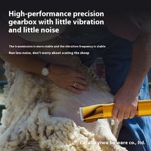 Tosatrice elettrica per <span class=keywords><strong>cani</strong></span> in lana di pecora ad alta potenza speciale macchina da rasatura per toelettatura spazzole per pulizia facile incluso - Product Image 5