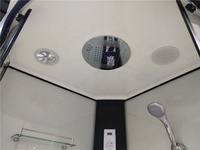 Cabine de douche WC moderne Aokeliya avec musique et panneau informatique