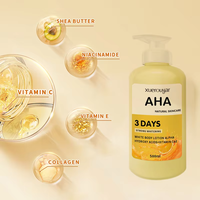 OEM ODM Natuurlijke Biologische AHA Fruitzuur Essence Kippenhuidverzorging Anti-Acne Niet-Kleverig Verlichtende Hydraterende Body Cream Lotion