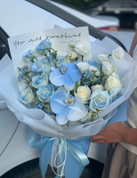 Papier coréen pour fleurs, best-seller de la Saint-Valentin 2026, pour emballer des cadeaux floraux, papier d'emballage personnalisé pour bouquets de fleurs