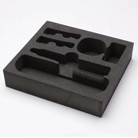 Emballage de plaquettes en mousse personnalisées Paquet de mousse EPE PU EVA noire Mousse EVA adhésive en polyéthylène haute densité