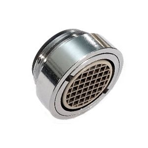 Aérateur de robinet ABS moderne M24 X 1 7,0 L/min, anti-vandalisme et économiseur d'eau pour salle de bain - Product Image 1