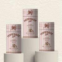 Biscuits Biscuit Télescope Boîtes Art Papier Cylindre Emballage pour Chocolat Bonbons Snack Alimentaire Personnalisé Imprimé En Gros