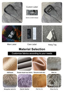 Vendita calda <span class=keywords><strong>Cardigan</strong></span> di lana di lusso in Cashmere di lusso di alta qualità <span class=keywords><strong>Cardigan</strong></span> in lana a maglia <span class=keywords><strong>con</strong></span> vera <span class=keywords><strong>pelliccia</strong></span> di coniglio Rex - Product Image 6