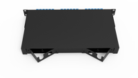 ODM OEM 36 72 96 Port ODF Fiber Optic Patch Panel Cold Steel 1U 19 Inci Rak Mount SC/LC Din Rail Drawer Slide Fiber Enclosure