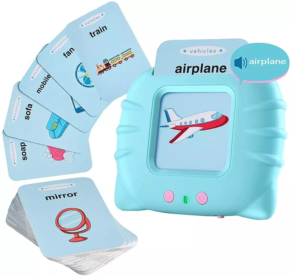 Детские интерактивные Обучающие игрушки подарки флэш-карты обучающая машина на английском языке для дошкольного обучения детей