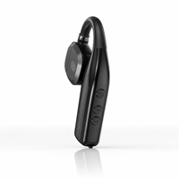 Écouteur Mono Bluetooth 5.3 Sans Fil avec Affichage LED et Micro HD pour Chauffeur, Bureau, Centre d'Appels, Gaming