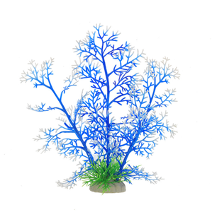 2023 nuovo acquario decorazione del paesaggio ornamenti per <span class=keywords><strong>acquari</strong></span> simulazione piante di plastica - Product Image 2