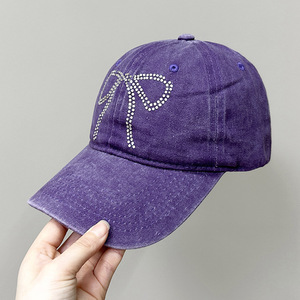 Rhinestone Butterfly Baseball <strong>Cap</strong> Women's Sequin Flower Breathable Mesh <strong>Cap</strong> Casual Versatile Shade Sunscreen <strong>Peaked</strong> Hat - Product Image 5