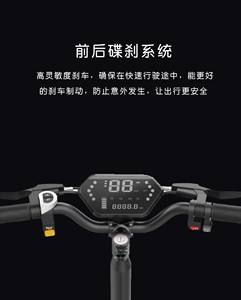 Trottinette électrique tout-terrain pliable rapide 10 pouces 350W 12km/h 45km d'autonomie 150kg de charge 48v 18AH Trottinette électrique de haute qualité - Product Image 5