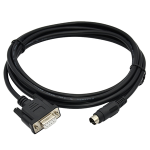 Cable de Programación PLC Serie EC Compatible con SL-B2053RASL1, Adaptador PC RS232 para EC10, EC20, EC10A, Conductor de Cobre, Aislamiento de PVC, IP65, 10A - Product Image 1