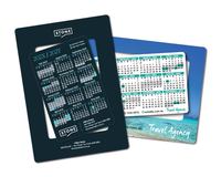 Calendrier magnétique pour réfrigérateur en forme de maison, format A5