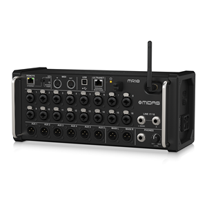 Mezclador Digital <span class=keywords><strong>Midas</strong></span> MR18 <span class=keywords><strong>de</strong></span> 18 Entradas y 6 Buses para Montaje en Rack, Control por Tableta, 16 Preamplificadores PRO, WiFi Integrado, DSP, Interfaz MIDI USB - Product Image 3