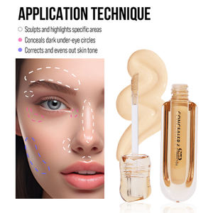 Éclaircir la couleur de la peau <span class=keywords><strong>correcteur</strong></span> de visage liquide longue durée contrôle de l'huile <span class=keywords><strong>correcteur</strong></span> mat semi-mat <span class=keywords><strong>correcteur</strong></span> et <span class=keywords><strong>correcteur</strong></span> de pêche - Product Image 3