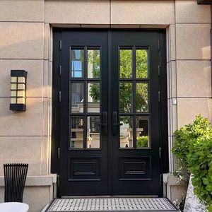 Porte in Ferro Standard Europeo, Porte Interne con Telaio in Alluminio e Acciaio, Porte a Battente in Vetro Stile Crittall, Porte <span class=keywords><strong>d</strong></span>'<span class=keywords><strong>Ingresso</strong></span> in Ferro Battuto, Porte Francesi - Product Image 1