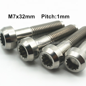 <span class=keywords><strong>Tornillos</strong></span>/Pernos de Titanio <span class=keywords><strong>para</strong></span> <span class=keywords><strong>Llantas</strong></span> <span class=keywords><strong>BBS</strong></span> de 12 Puntas con Diseño de División Inversa, M7X24 M8X32, Color Dorado, Color Negro, PVD Arcoíris - Product Image 3