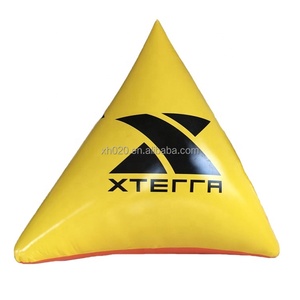 Sự Kiện Nước Race Markers Tam Giác Kim Tự Tháp Hình Dạng Phao Bơm Hơi - Product Image 1
