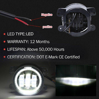 Luz Antiniebla LED de 4 Pulgadas para Toyota Fielder, Yaris, Allion, Probox, Vitz, Axio, Vios, Corolla, Altis