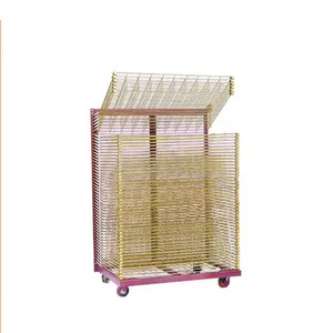 Padeen Screen Printing Equipment Drying Screen Frame Rack For Textile Industry